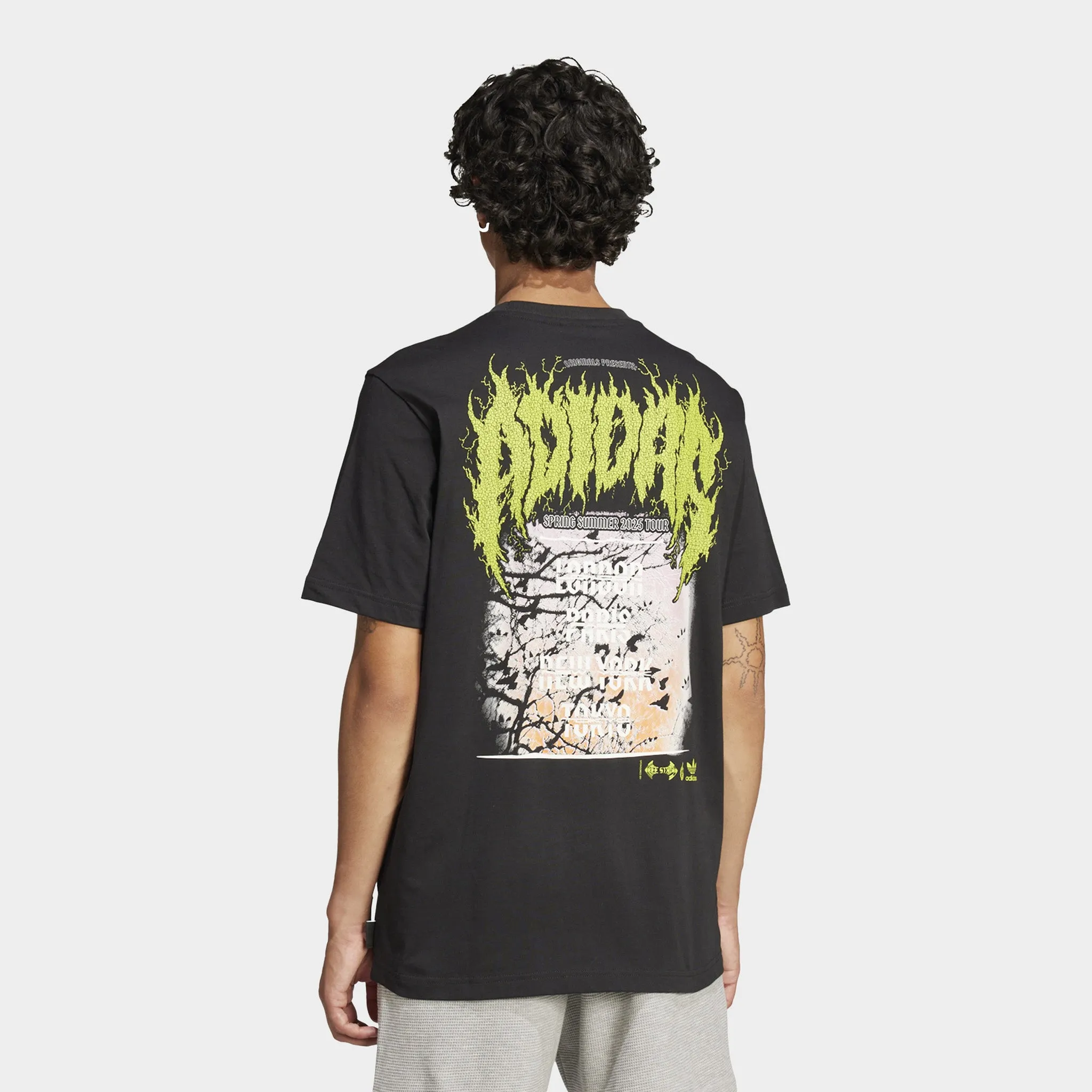 Adidas Adidas Q12 Ts Death T-Shirt / Black