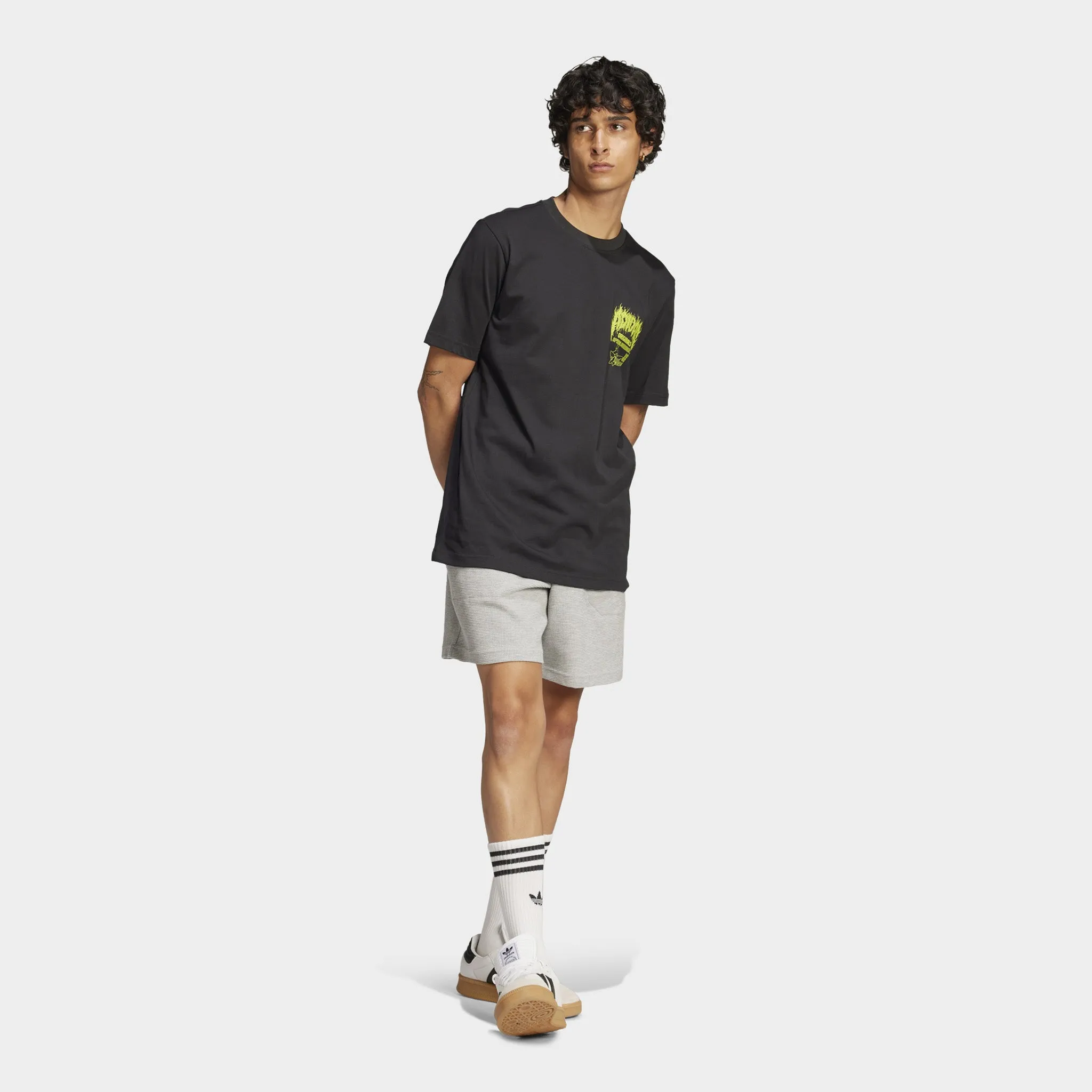 Adidas Adidas Q12 Ts Death T-Shirt / Black