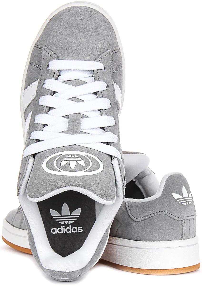 Adidas Campus 00S J In Grey White For Youth Shoes Adidas