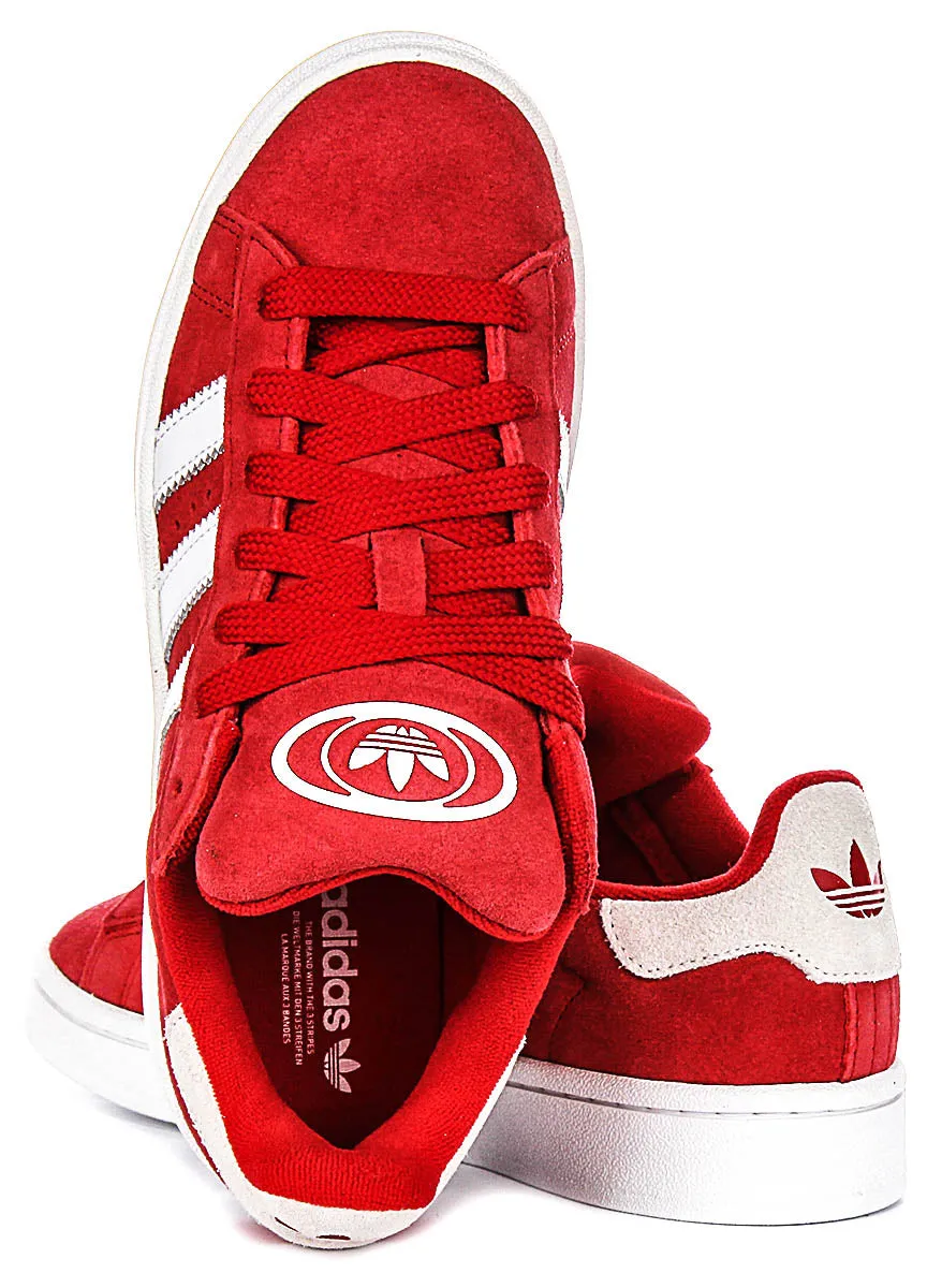 Adidas Campus 00S J In Red White For Youth Shoes Adidas