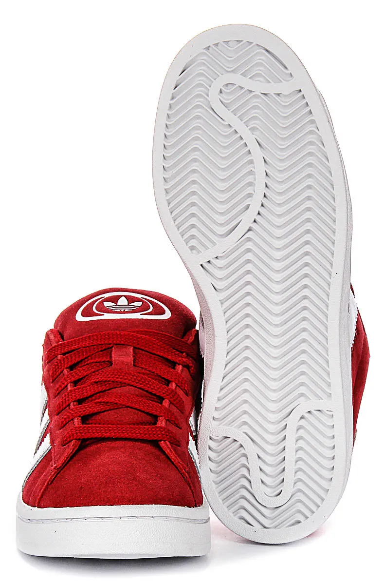 Adidas Campus 00S J In Red White For Youth Shoes Adidas