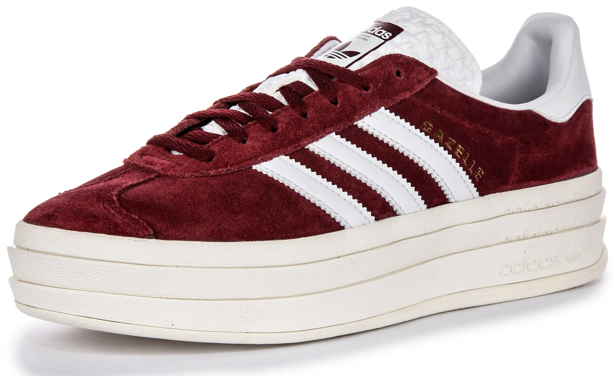 Adidas Gazelle Bold W In Burgundy For Women Shoes Adidas