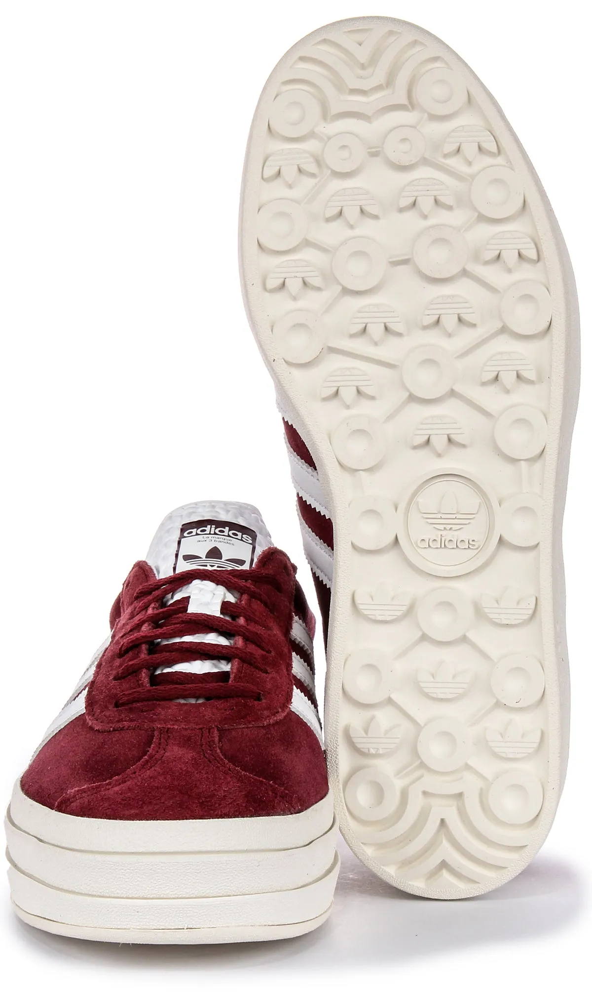 Adidas Gazelle Bold W In Burgundy For Women Shoes Adidas