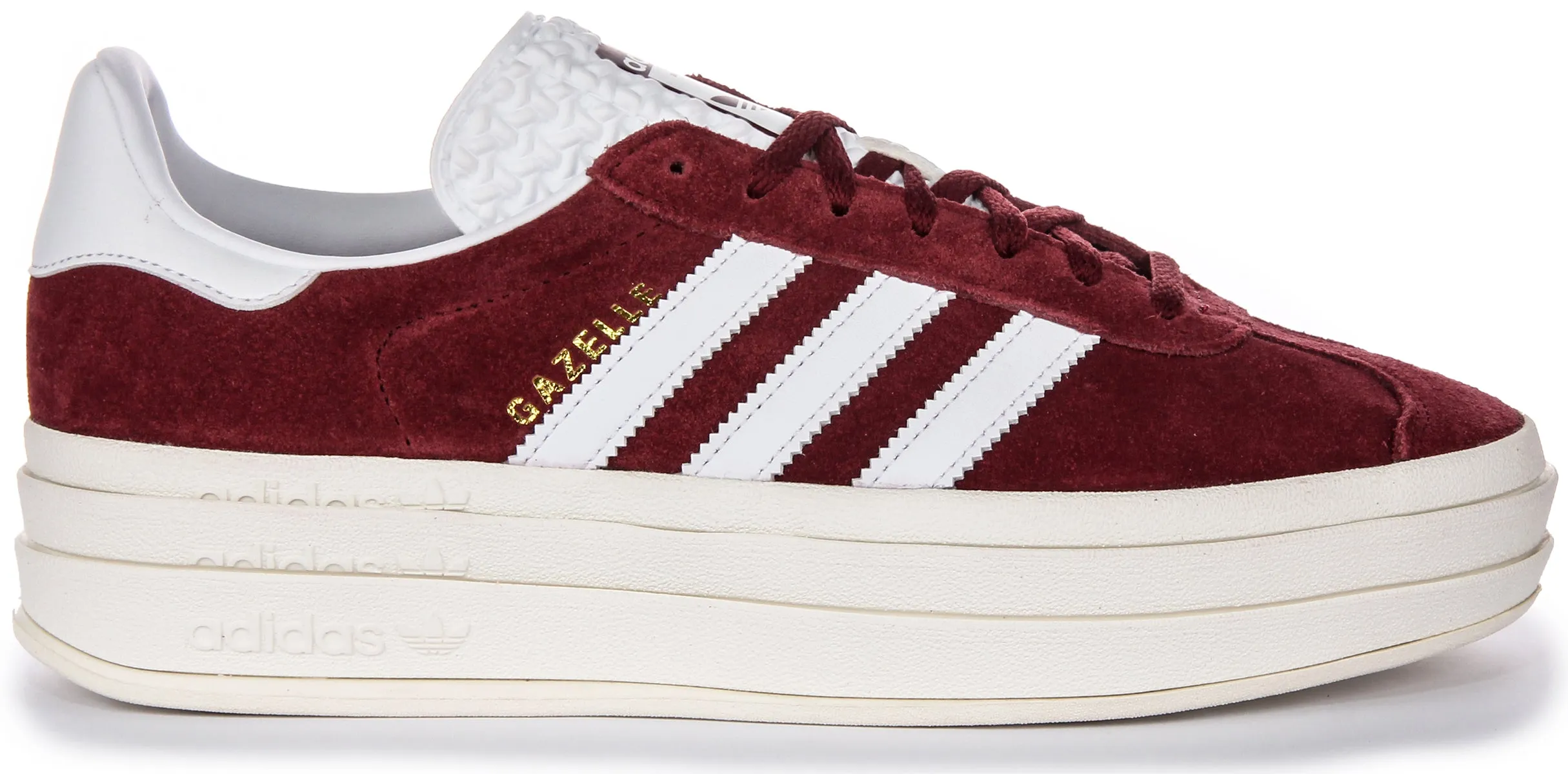 Adidas Gazelle Bold W In Burgundy For Women Shoes Adidas