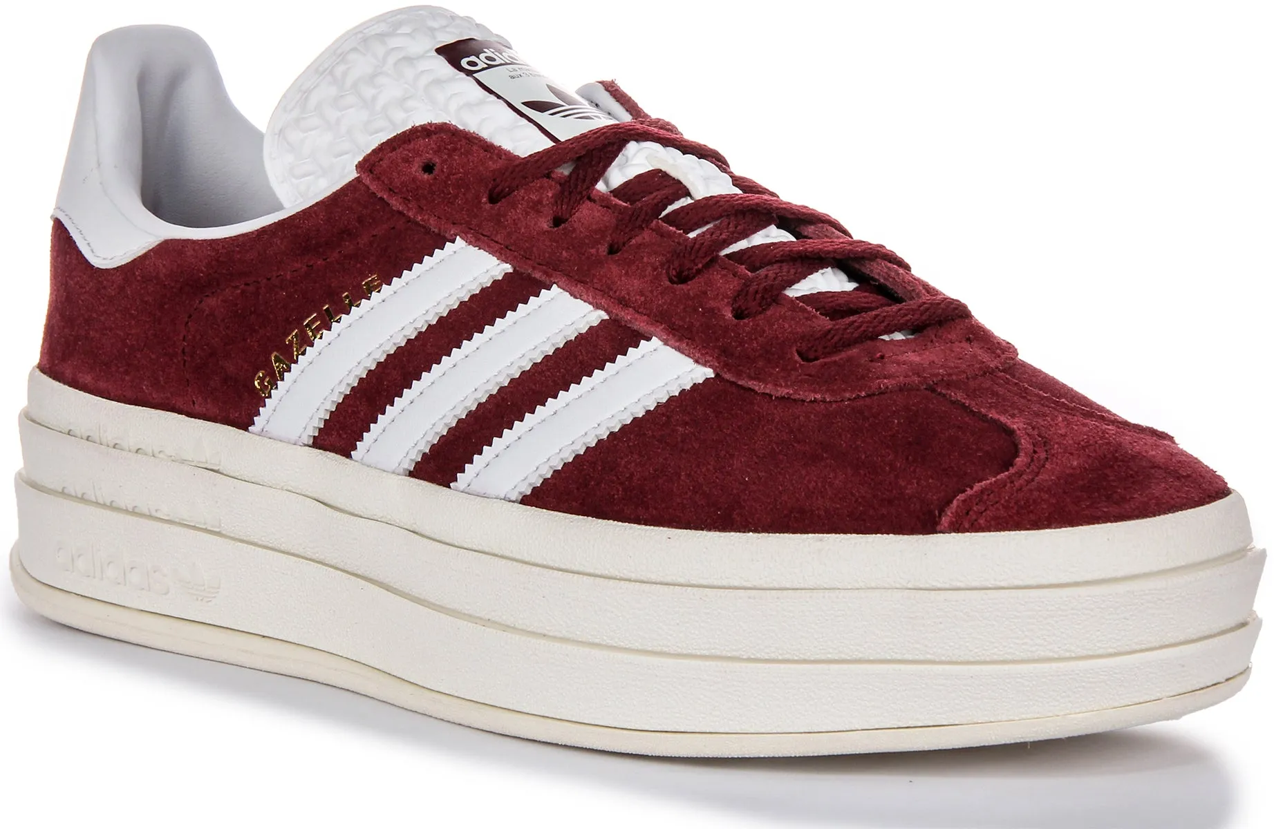 Adidas Gazelle Bold W In Burgundy For Women Shoes Adidas