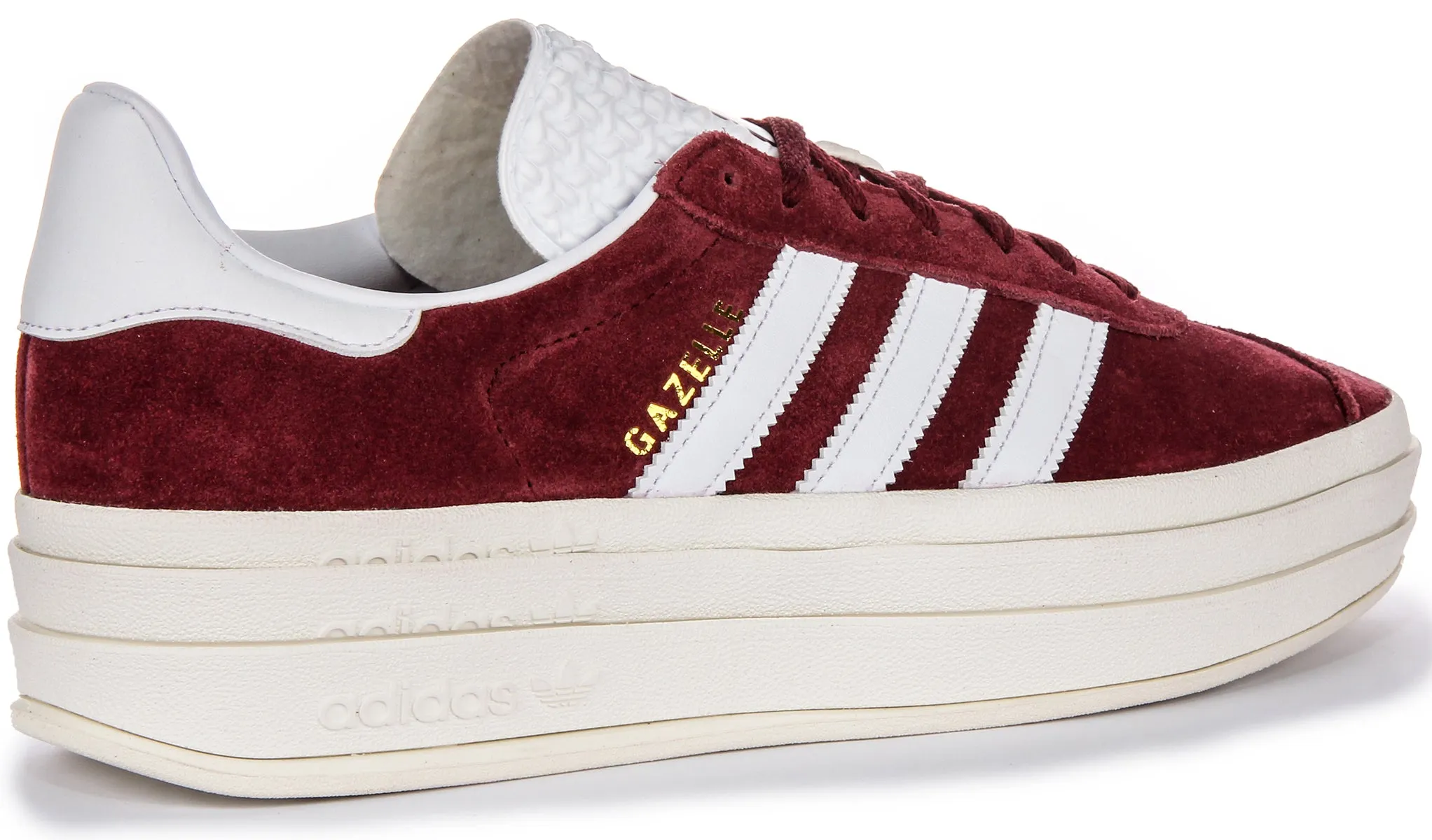 Adidas Gazelle Bold W In Burgundy For Women Shoes Adidas