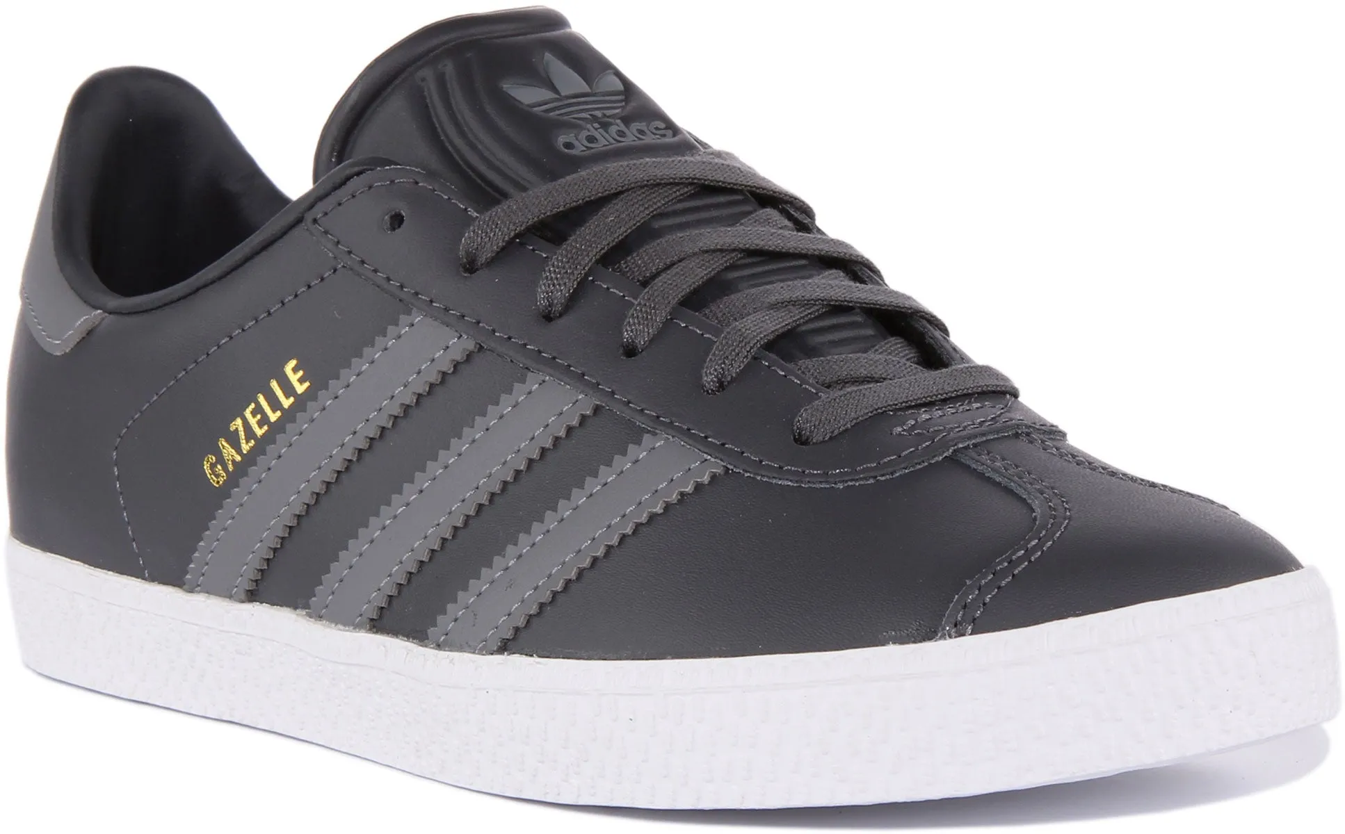Adidas Gazelle J In Grey For Youth Shoes Adidas