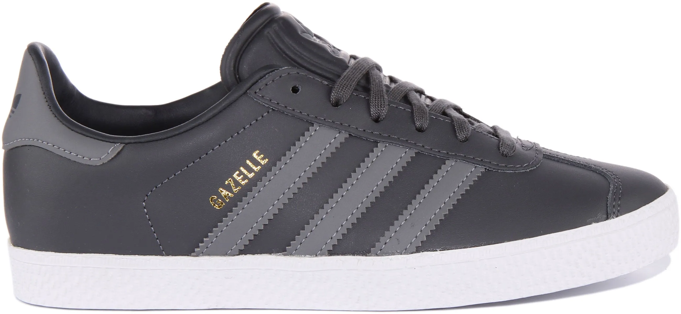 Adidas Gazelle J In Grey For Youth Shoes Adidas