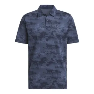 adidas Go-To Printed Mesh Golf Polo Shirt IU4428