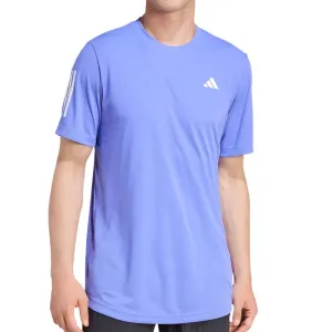 Adidas Men's Club 3 Stripe Tee - Cobalt Blue Clothing Adidas Men