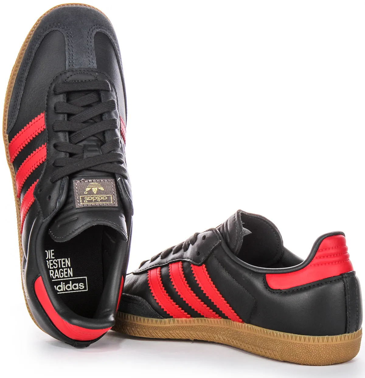 Adidas Samba OG In Black Red For Men Shoes Adidas