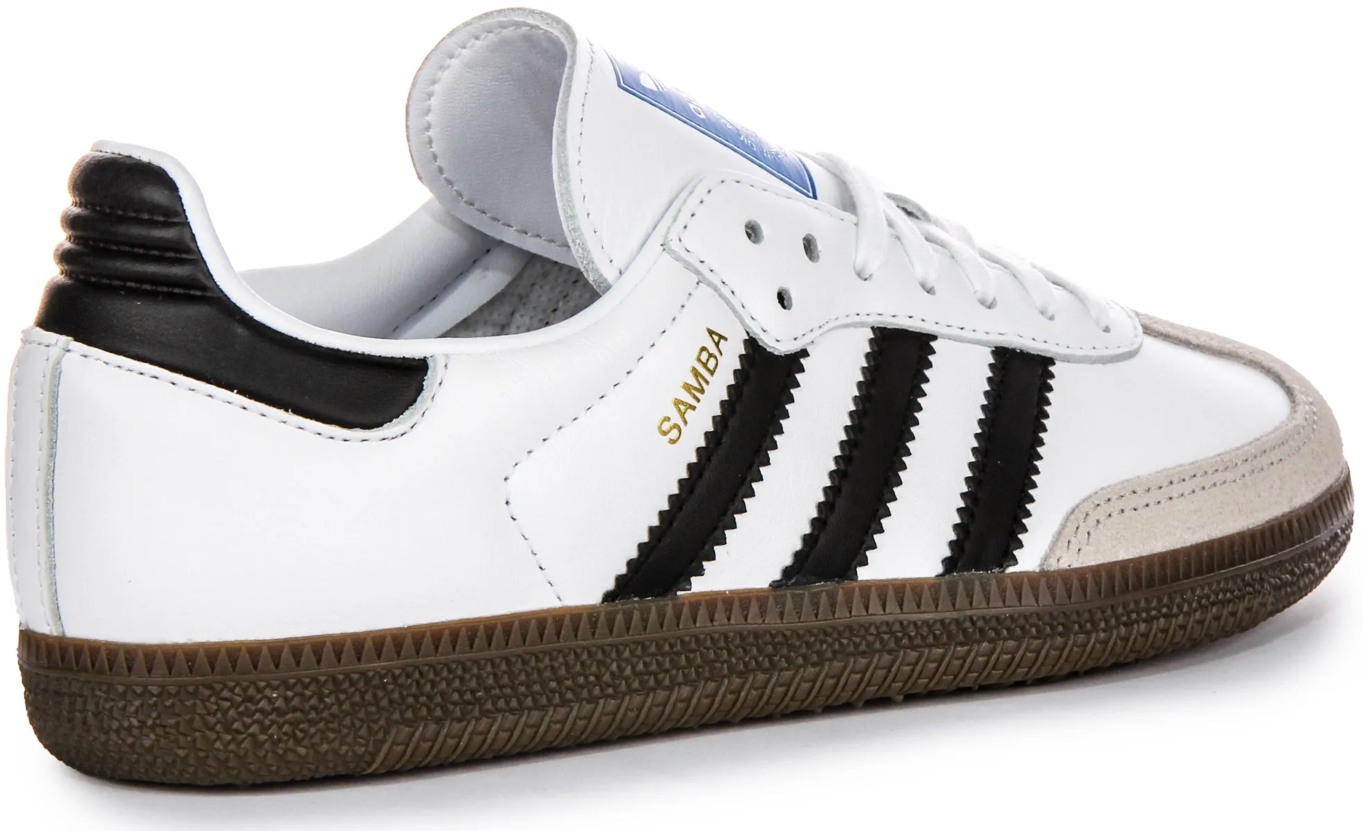 Adidas Samba OG J In White Black For Youth Shoes Adidas