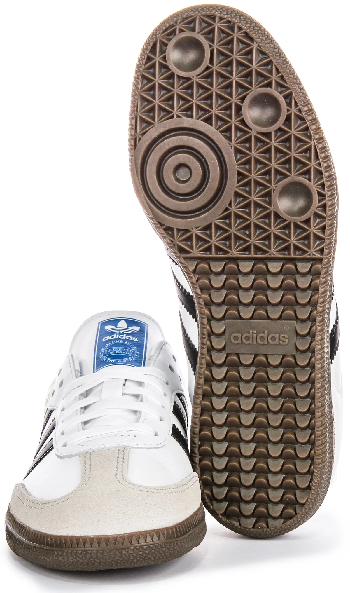 Adidas Samba OG J In White Black For Youth Shoes Adidas