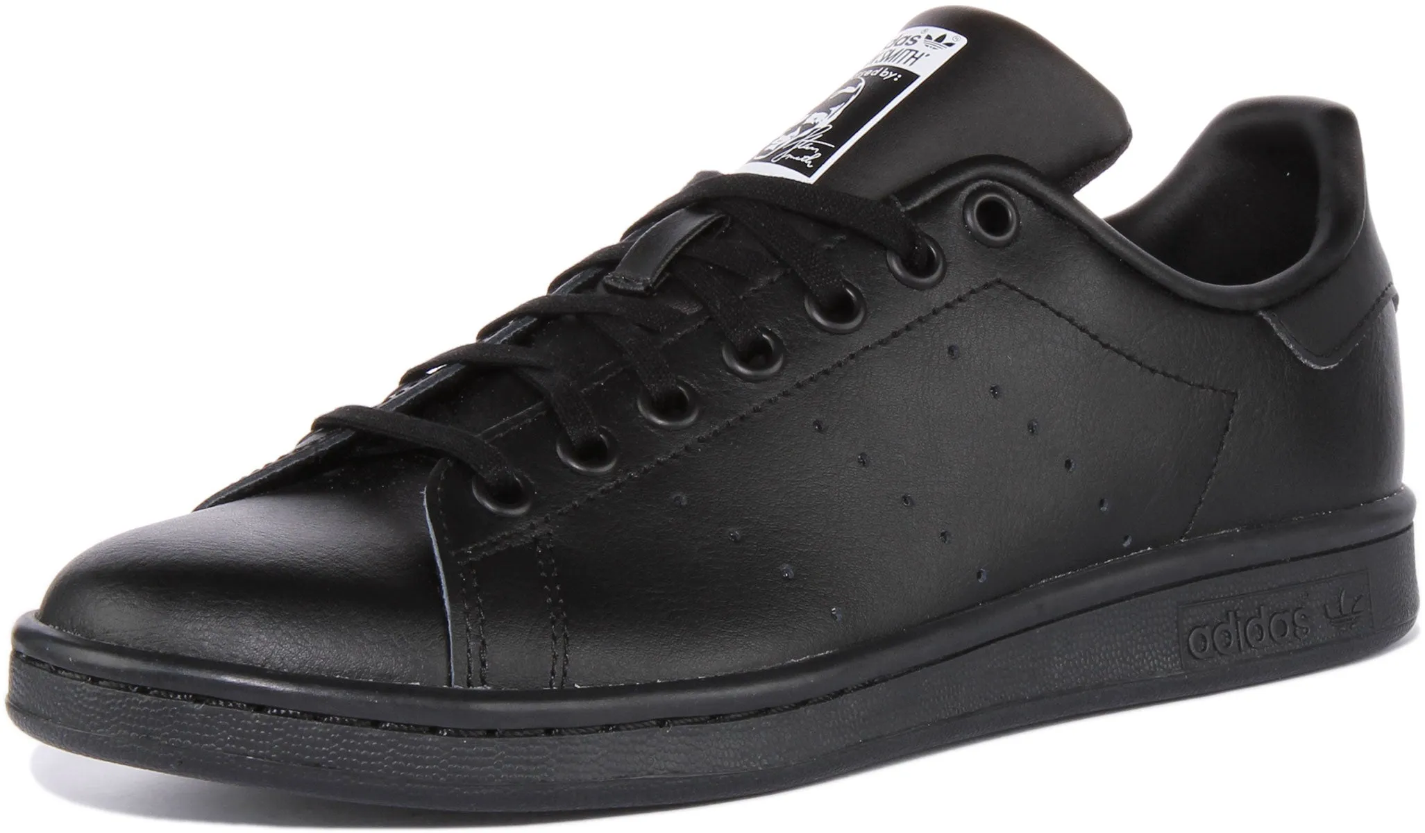 Adidas Stan Smith J In Black For Junior Shoes Adidas
