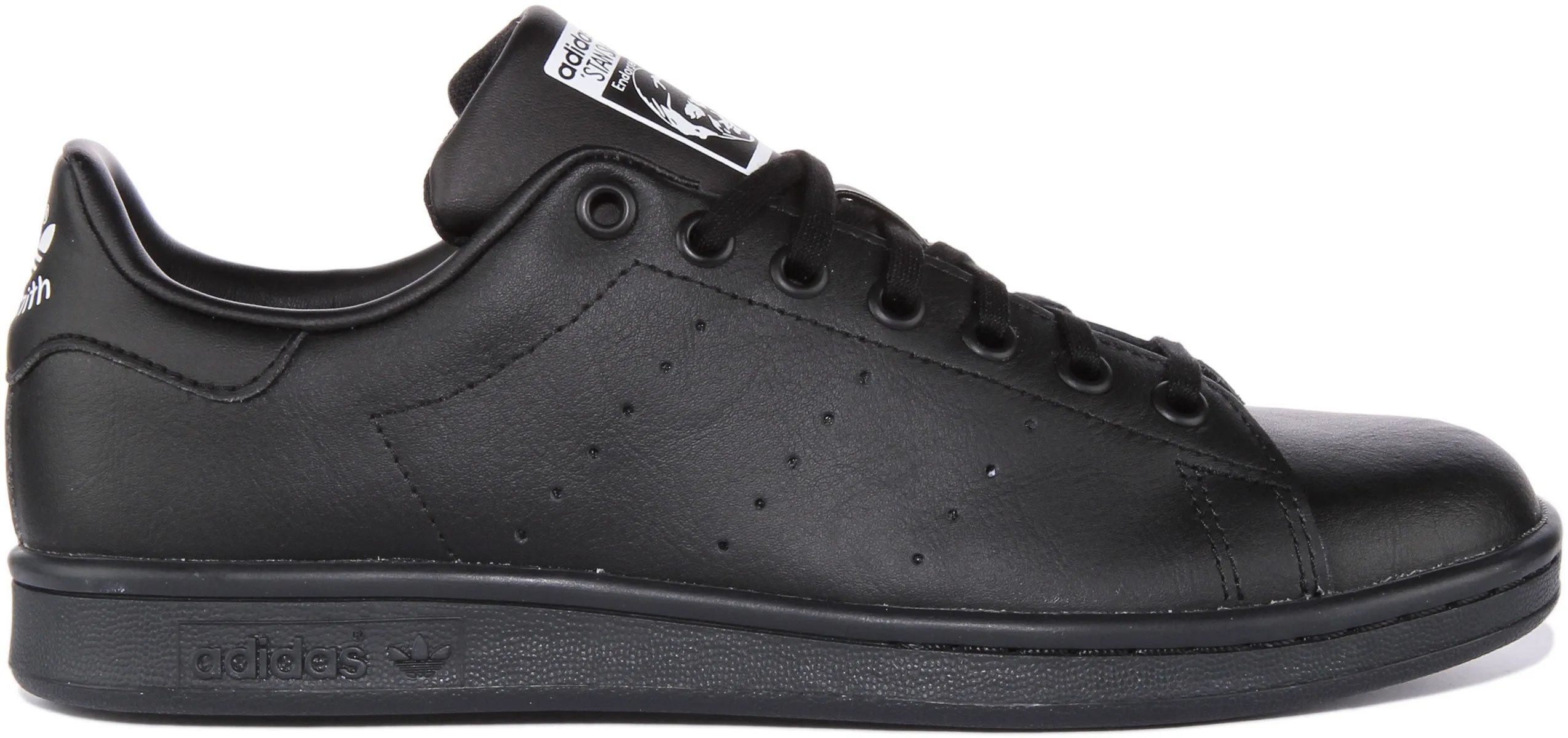 Adidas Stan Smith J In Black For Junior Shoes Adidas
