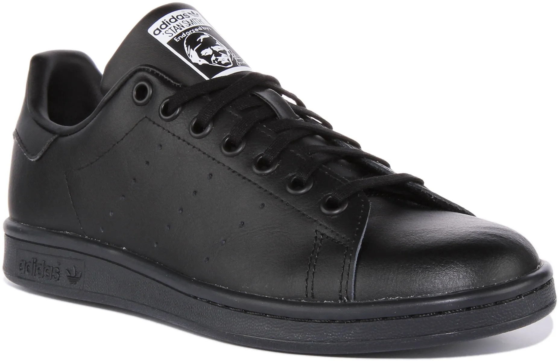 Adidas Stan Smith J In Black For Junior Shoes Adidas