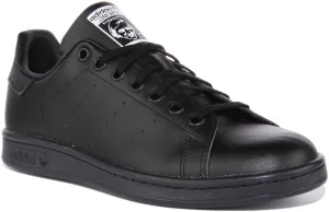 Adidas Stan Smith J In Black For Junior Shoes Adidas