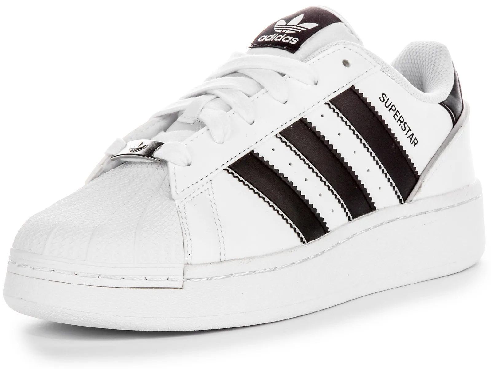Adidas Superstar XLG In White Black For Youth Shoes Adidas