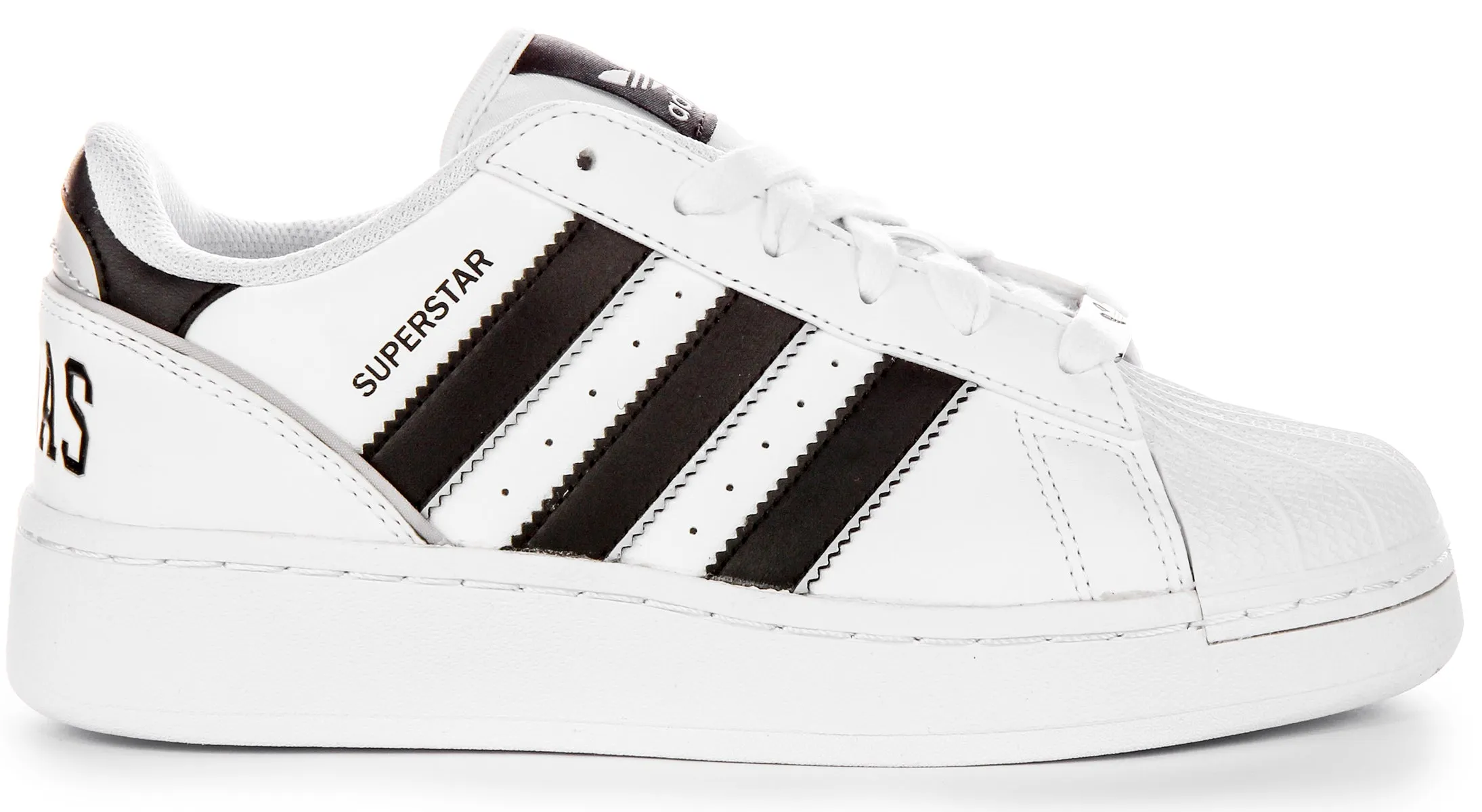 Adidas Superstar XLG In White Black For Youth Shoes Adidas