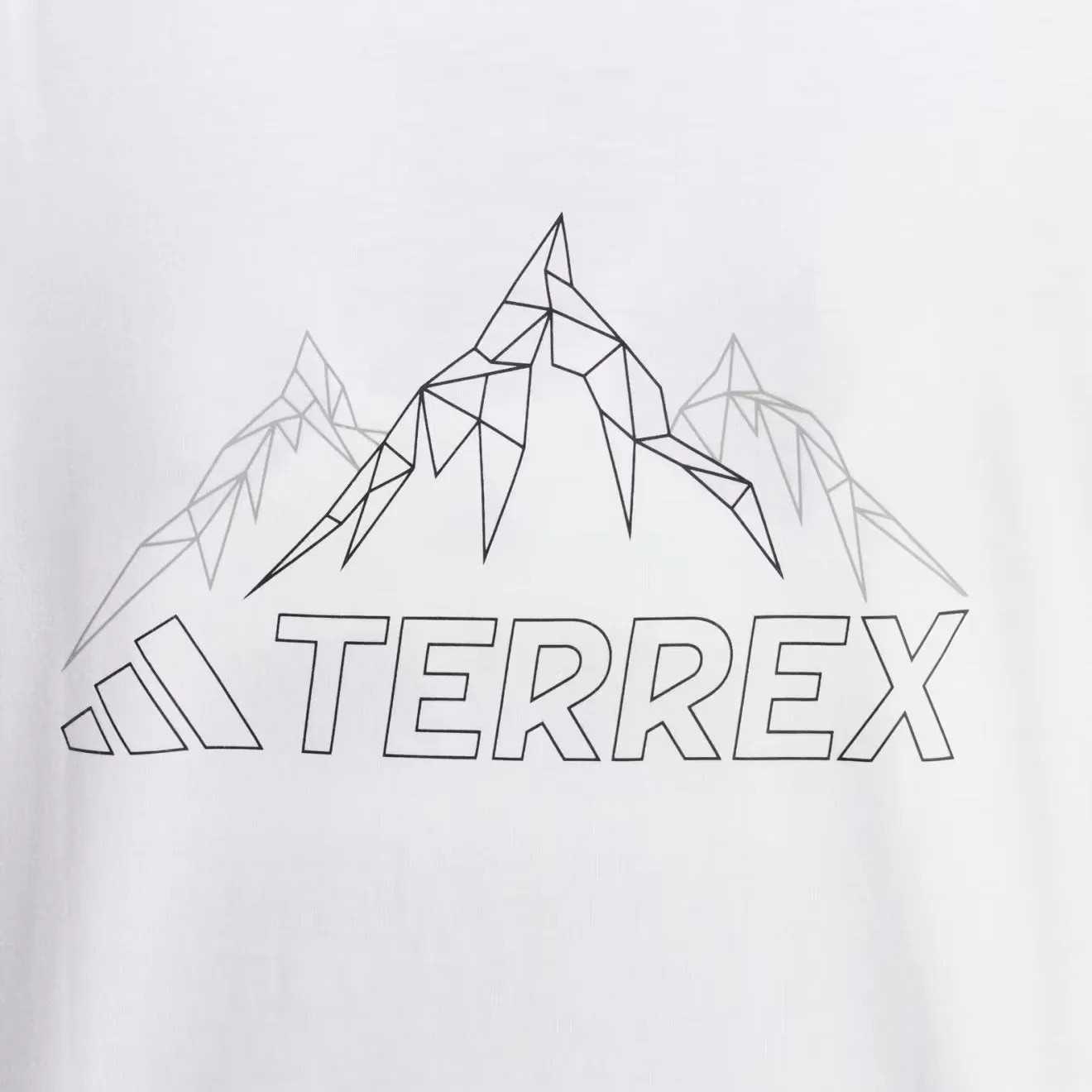 Adidas Terrex Womens Graphic T-Shirt White