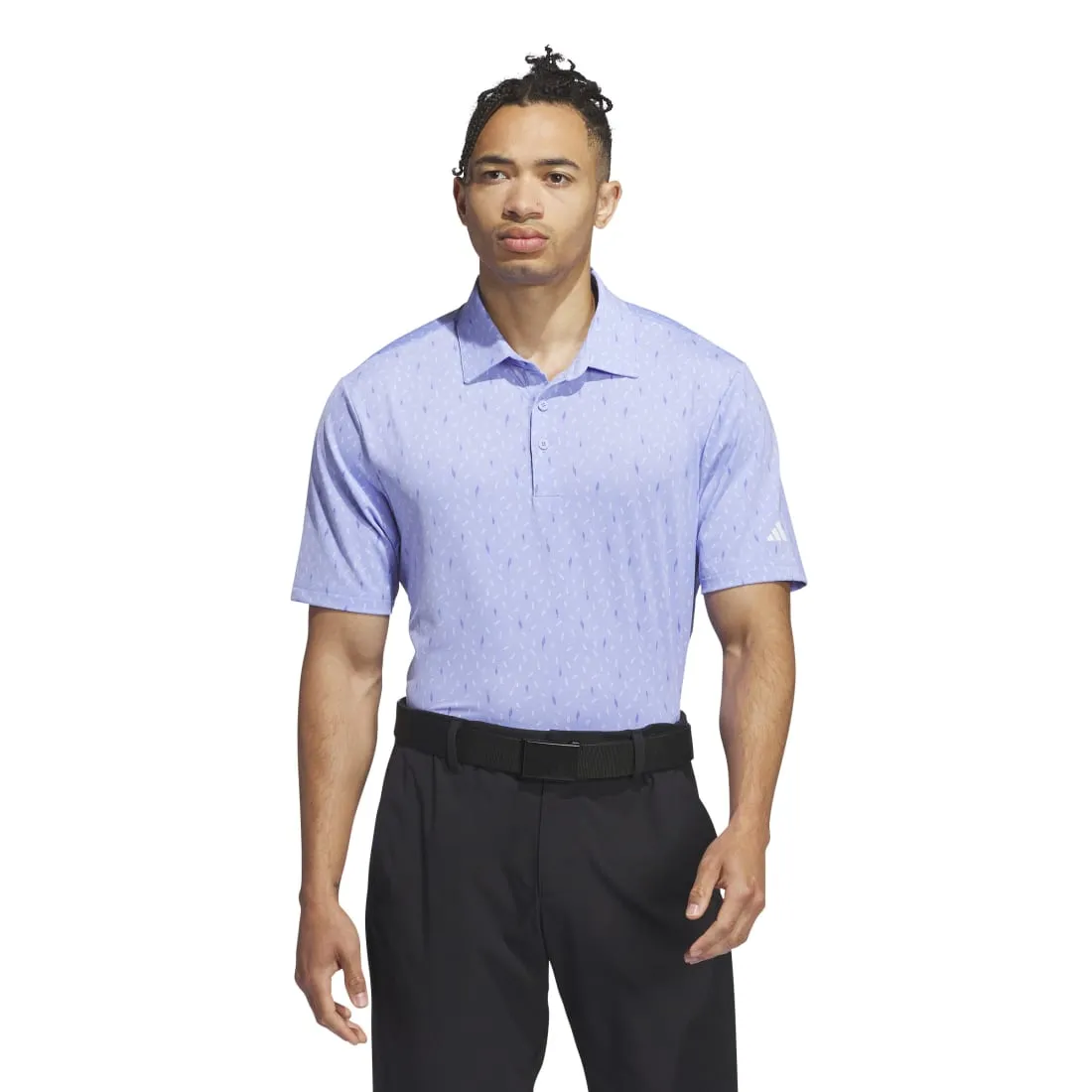 adidas Ultimate365 Allover Print Golf Polo Shirt IL0554