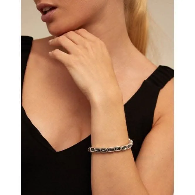 Asceplius Grey Faceted Crystal Bracelet Unode50 Jewelry And Accessories