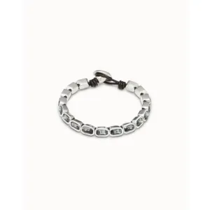 Asceplius Grey Faceted Crystal Bracelet Unode50 Jewelry And Accessories