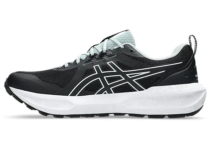 ASICS MEN'S GEL SONOMA 8 BLACK/LAKE GREY RUNNING SHOES