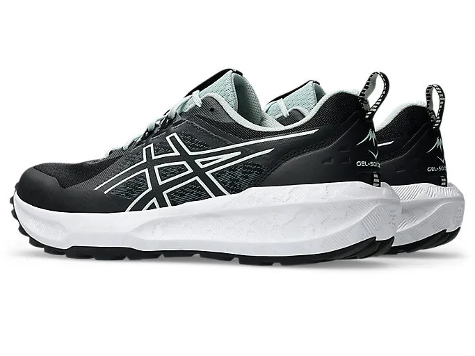 ASICS MEN'S GEL SONOMA 8 BLACK/LAKE GREY RUNNING SHOES