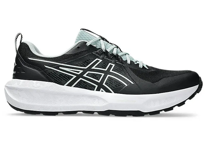 ASICS MEN'S GEL SONOMA 8 BLACK/LAKE GREY RUNNING SHOES