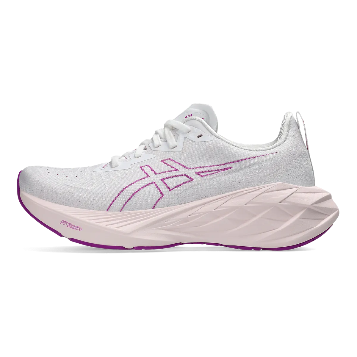 Asics Novablast 4 - White - Soothing Sea