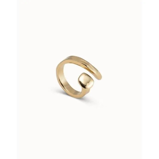 B12 Golden Metal Ring Unode50 Jewelry And Accessories