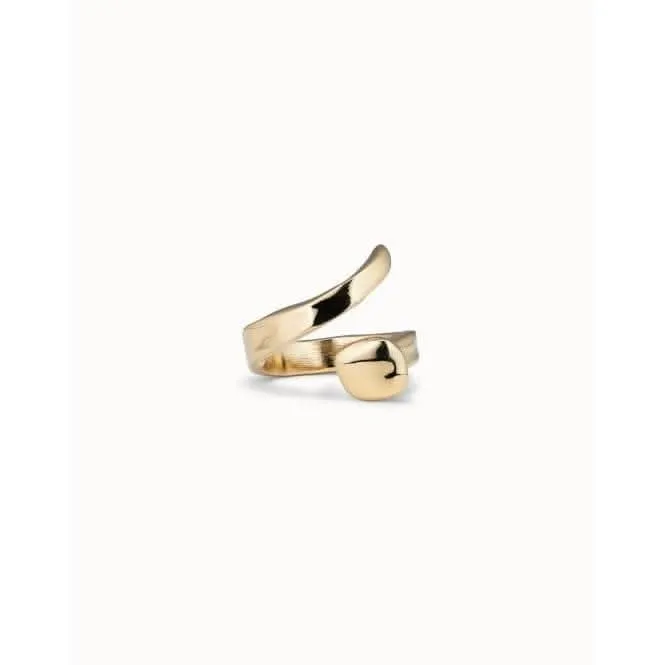 B12 Golden Metal Ring Unode50 Jewelry And Accessories