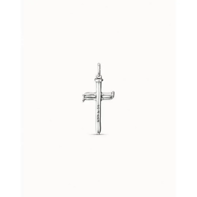 Big Cross Silver Metal Charm CHA0146MTL0000U Unode50 Jewelry And Accessories