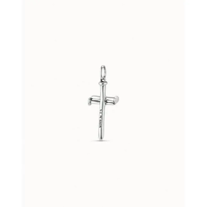 Big Cross Silver Metal Charm CHA0146MTL0000U Unode50 Jewelry And Accessories