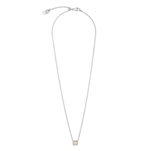 Birthstone June Necklace Cream Jade Silver