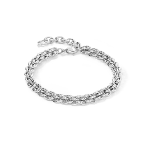 Bracelet Mesh Chain silver