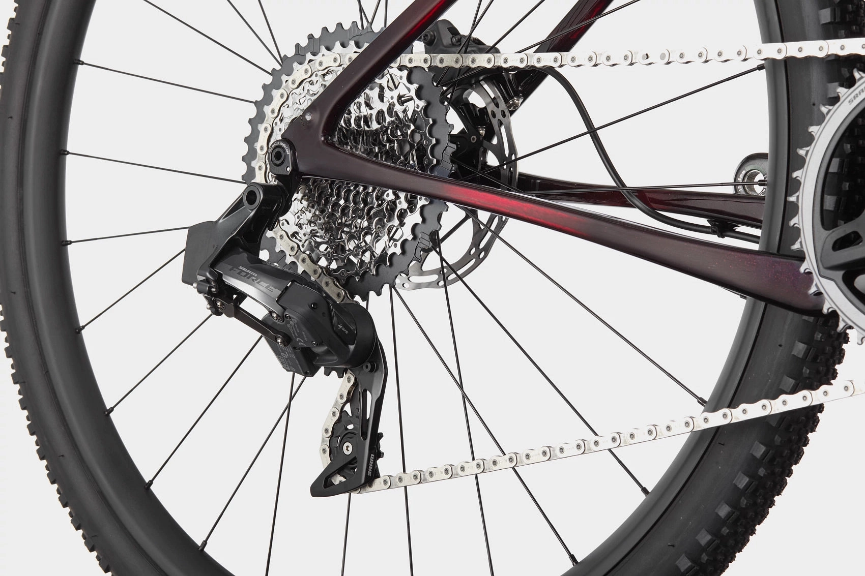 Cannondale Topstone Carbon 1 Lefty Tinted Rally Red