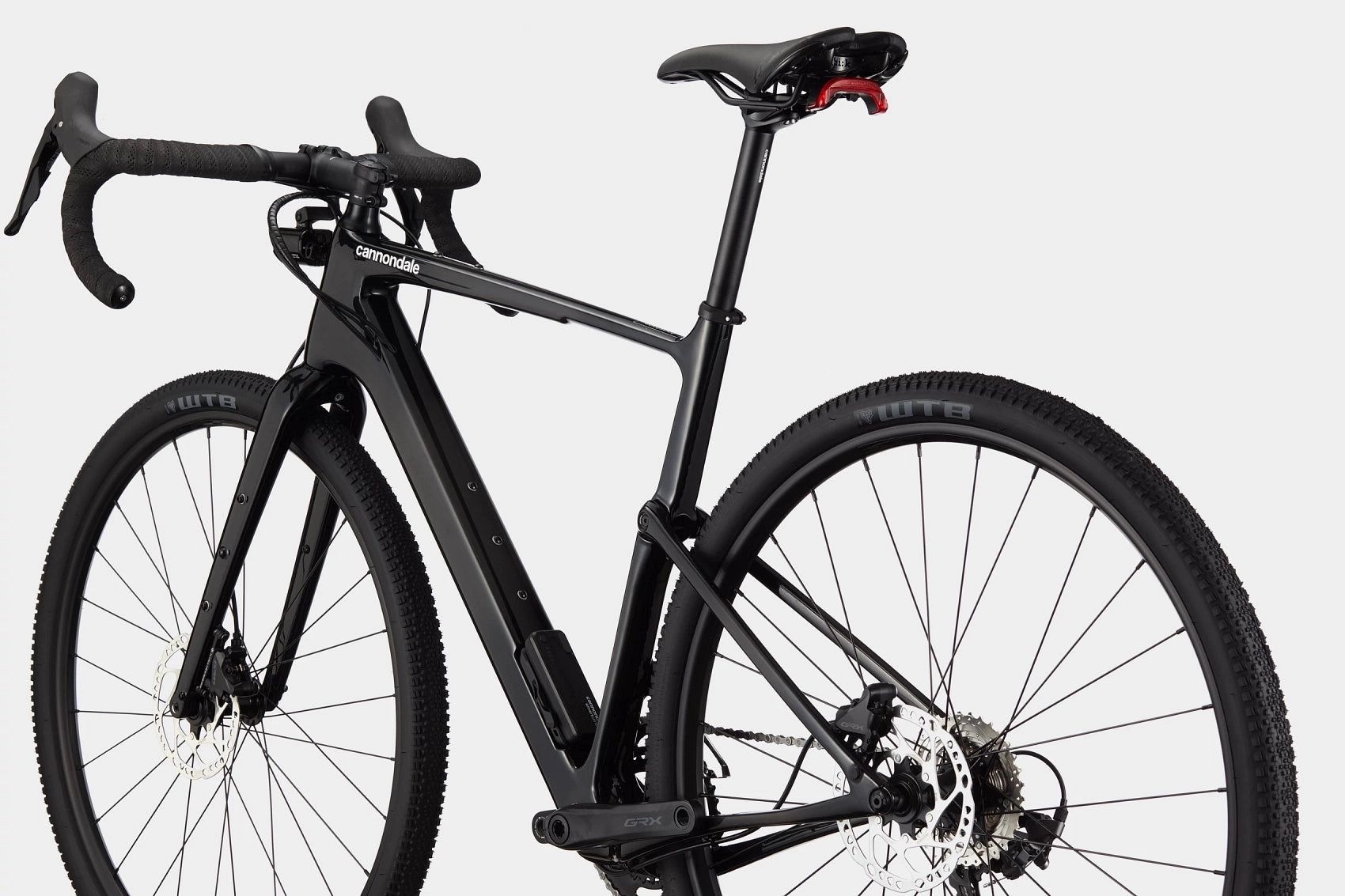 Cannondale Topstone Carbon 3 L 650b - Tinted Black w/ White