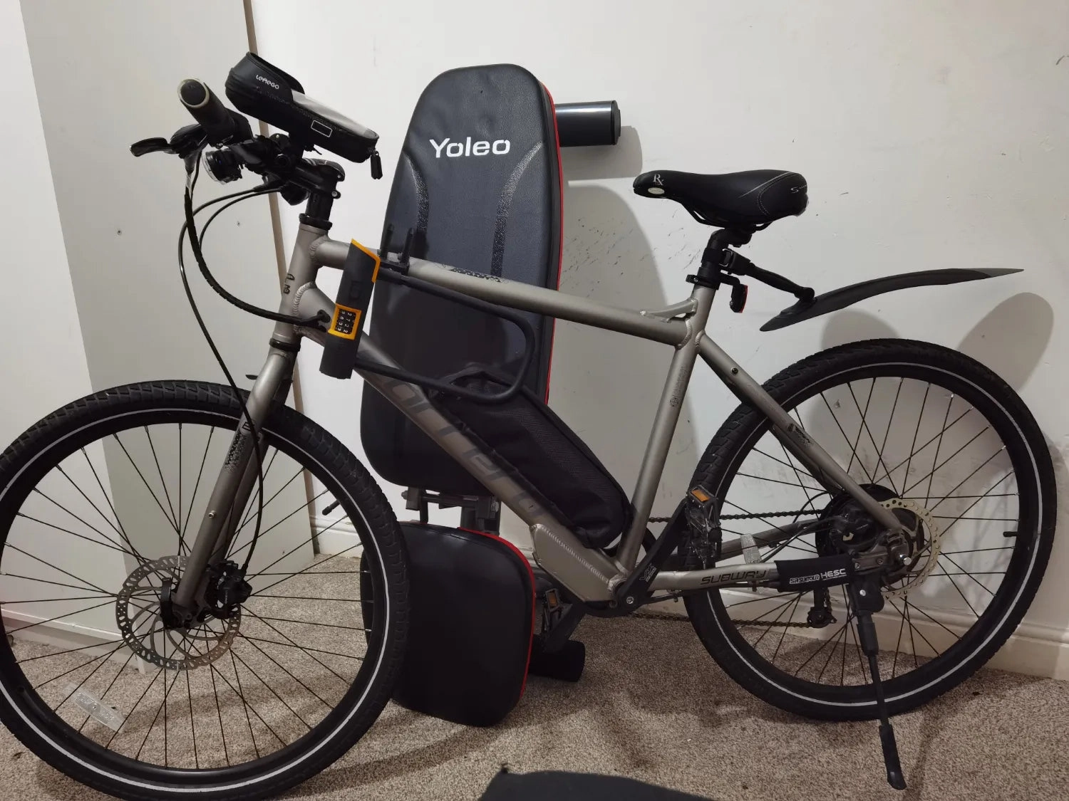 Carrera Subway E Mens Electric Hybrid Bike 2.0 2022
