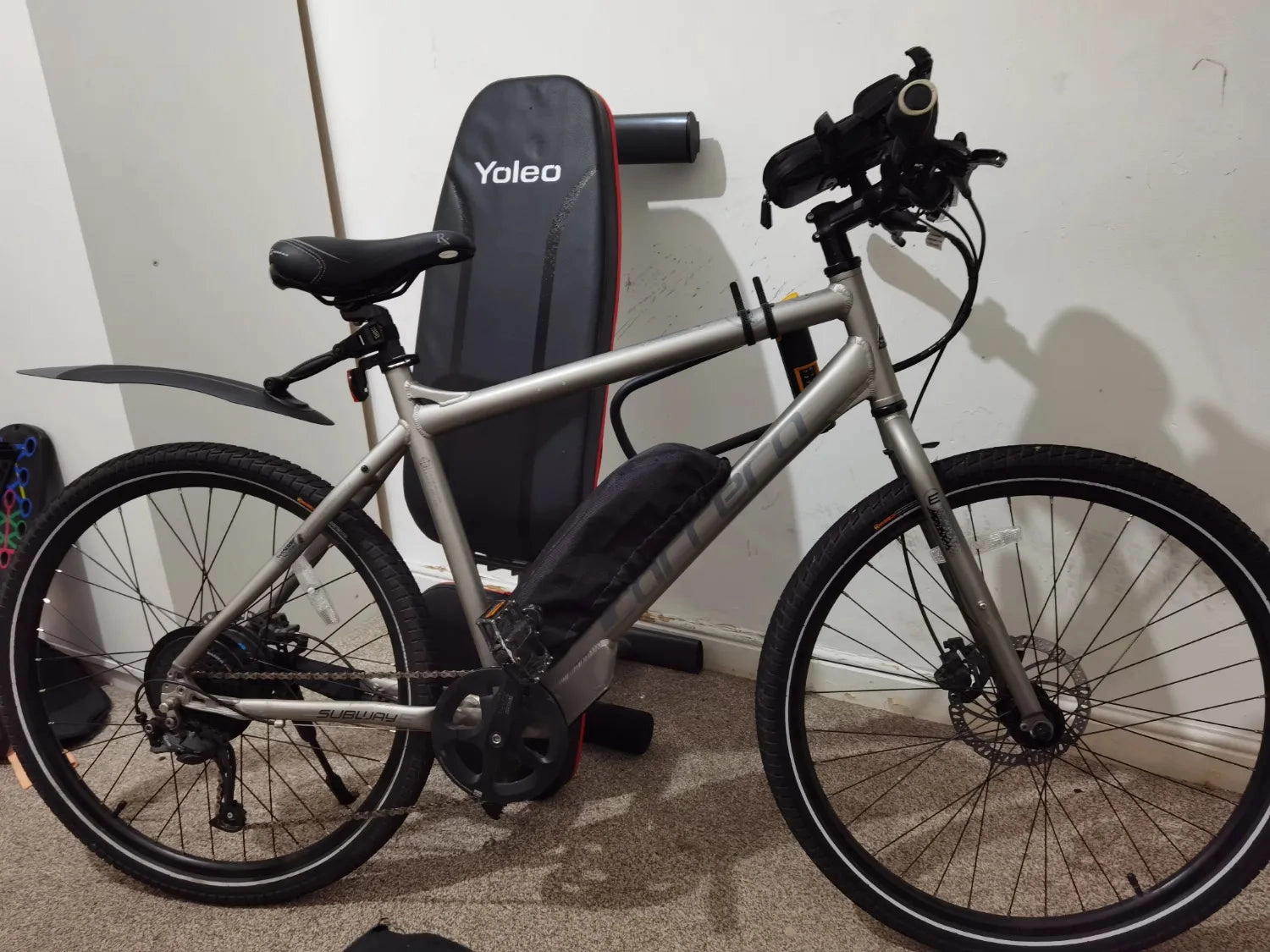 Carrera Subway E Mens Electric Hybrid Bike 2.0 2022