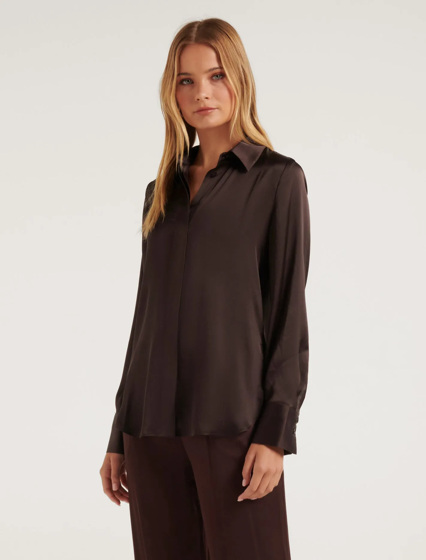 Celia Satin Shirt