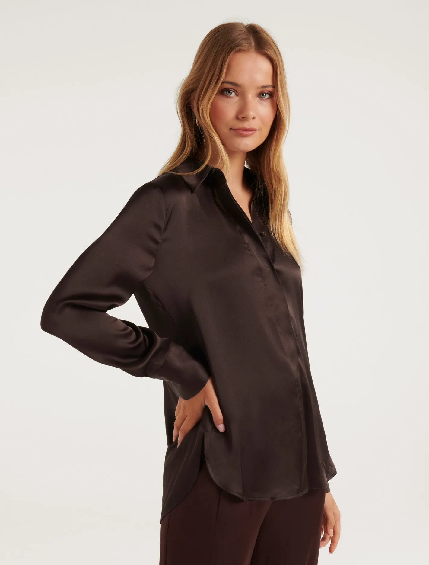 Celia Satin Shirt