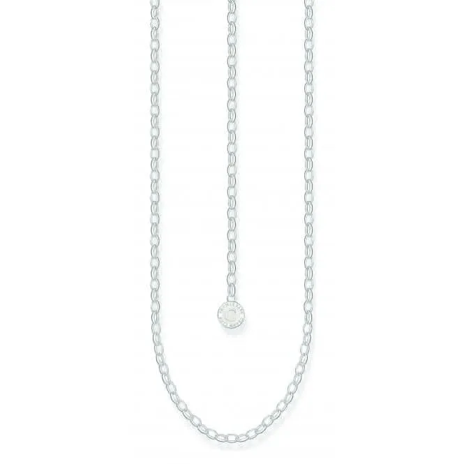 Charmista Member With Coin Sterling Silver Charm Necklace X0288-007-21-L45 Thomas Sabo Necklaces