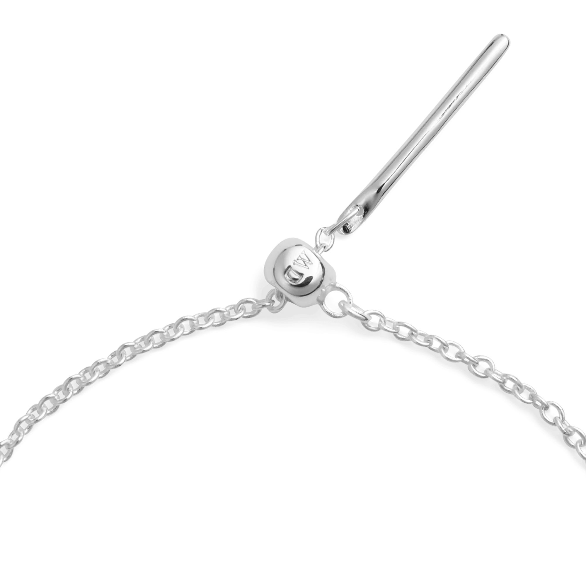 Charms Chain Necklace Sterling S925 Sterling Silver