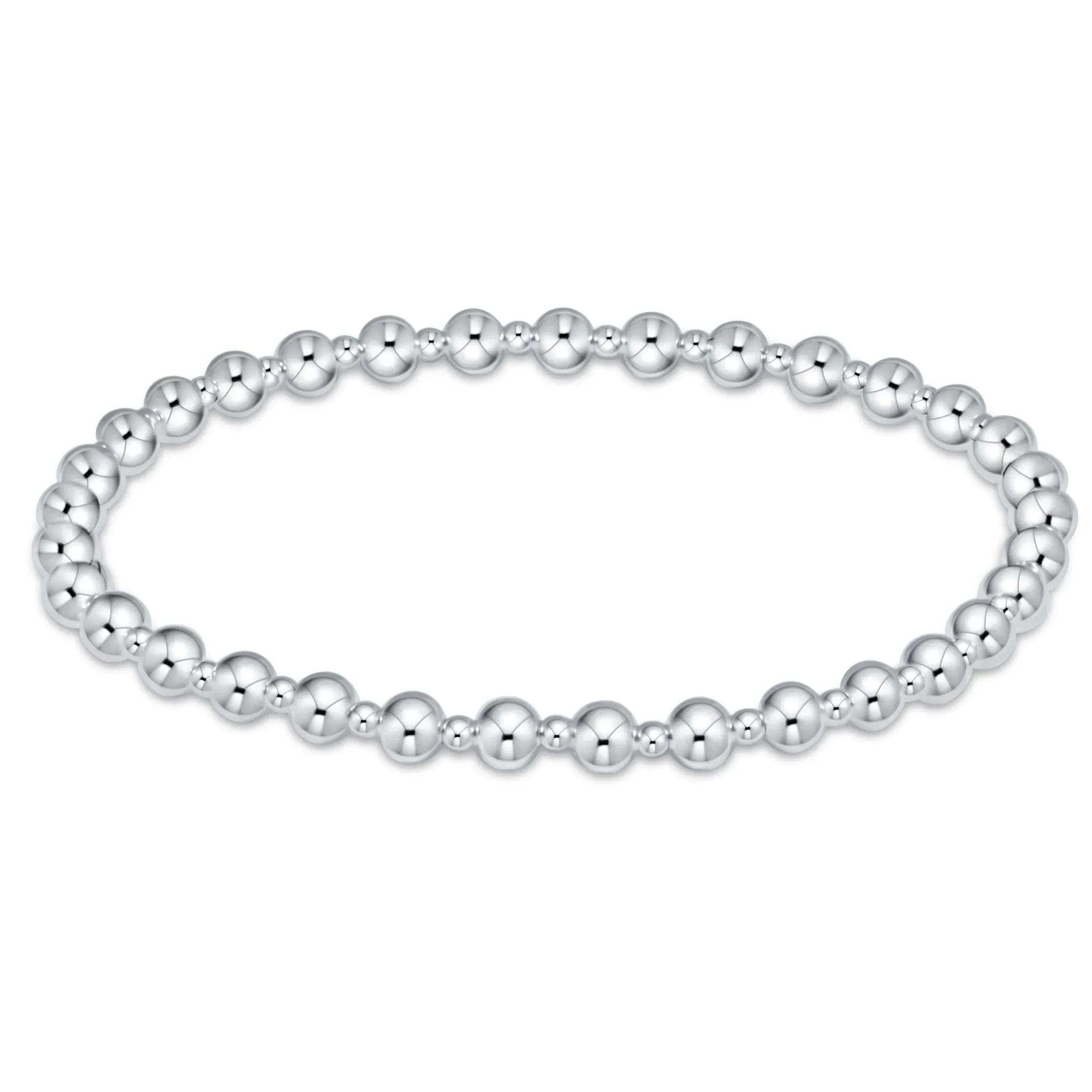 Classic Grateful Pattern 4mm Bracelet Sterling