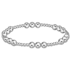 Classic Joy Pattern 6mm Bracelet Sterling