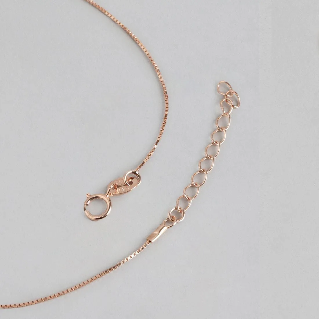 Classic Pearl Rose Gold Plated 925 Sterling Silver Jewellery Set