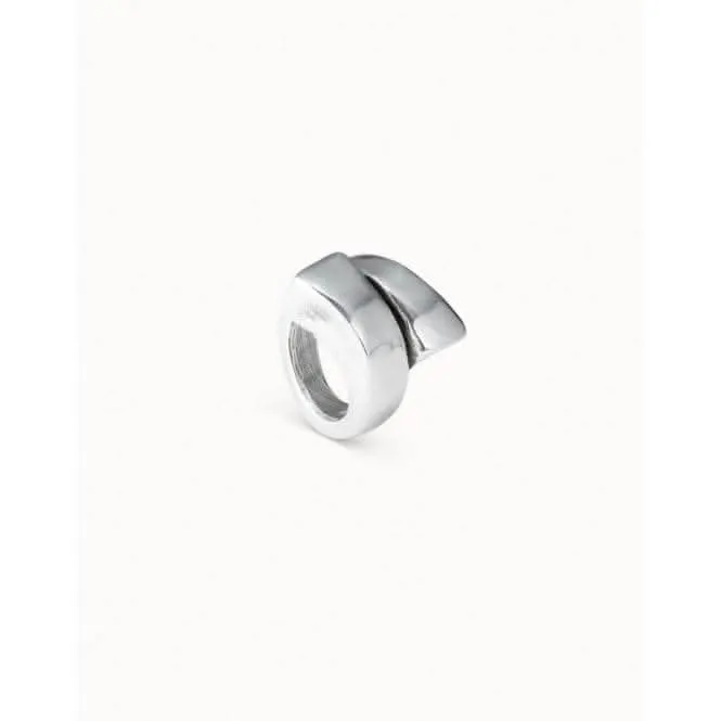 Curly Silver Metal Ring Unode50 Jewelry And Accessories