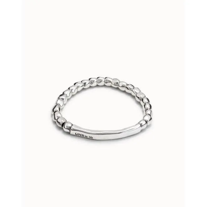 Dripping Silver Metal Bracelet Unode50 Jewelry And Accessories